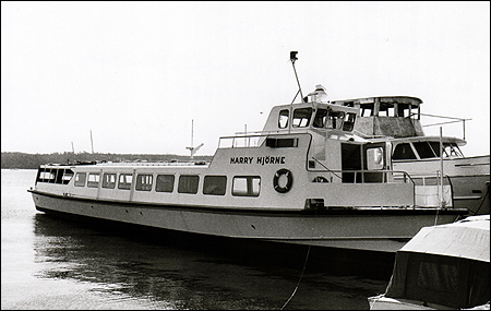 Harry Hj�rne vid Gustafsson & Anderssons varvs AB, Liding� 1971-04-21