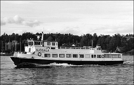 Sj�sala af Stavsn�s i Halvkakssundet, Liding� 1991-08-30
