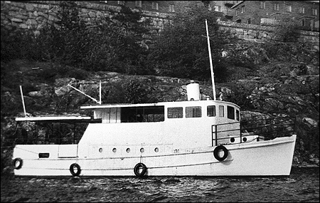 Hebe IV utanför Fredhäll, Stockholm 1966