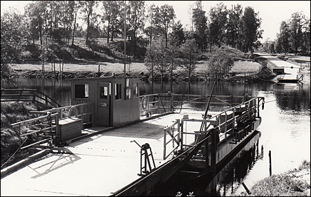 Färja 62/198 vid Högsäter 1966-06-12