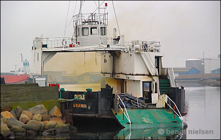 Dumle vid Forn�s Shipbreaking Ltd, Gren�, Danmark 2013-12-15