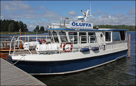 Hulda af Karlstad vid Vålösundsbryggan, Kristinehamn 2011-08-06
