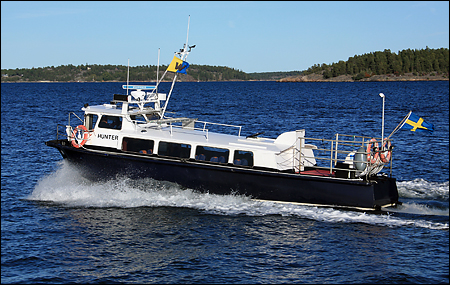 Hunter vid Lillsveds brygga, Värmdö 2007-09-13