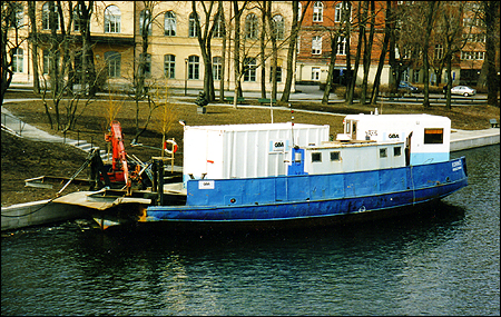 Korn� nedanf�r Serafimerlasarettet, Kungsholmen 2000-03-26