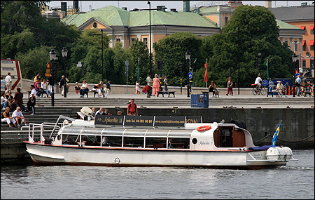 Aphrodite II nedanför Slottet, Stockholm 2006-07-24