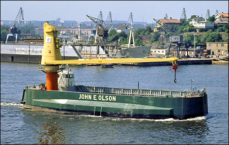 John E Olson i Göteborg 1972