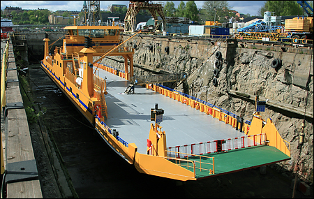 Jupiter i GV-dockan, Stockholm 2007-05-08