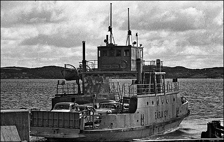 Färja 61/131 vid Tullboden, Sotenäs 1967