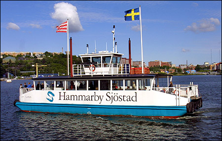 Lotten av Hammarby Sjöstad vid Barnängen, Stockholm 2005-06-12