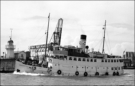 Kirsten Piil i Malmö 1956