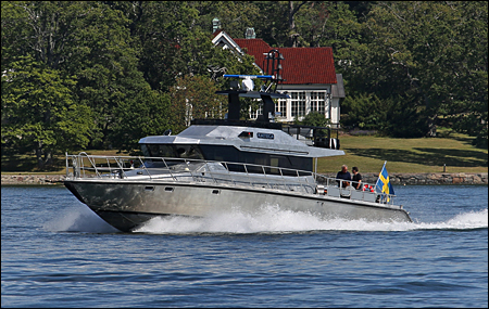 Katieca på Långholmsfjärden, Vaxholm 2019-07-17