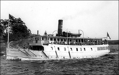 Sunnan i Granholmsh�let, Vaxholm 1931