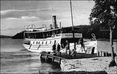 Norrleden I vid Skeppsdals brygga, �kersberga  1922
