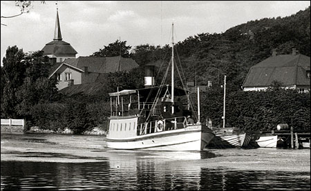 Kungälf på Göta älv vid Kungälv