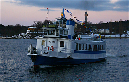 Kung Ring vid Saltsjökvarn, Stockholm 2014-01-22