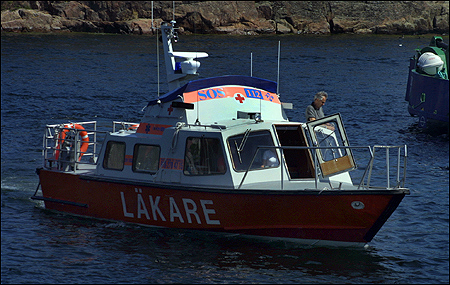 Läkarbåt 1 i Sandhamn 2002-07-10