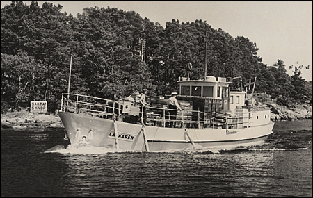 Läskaren i Sandhamnshålet, Sandhamn