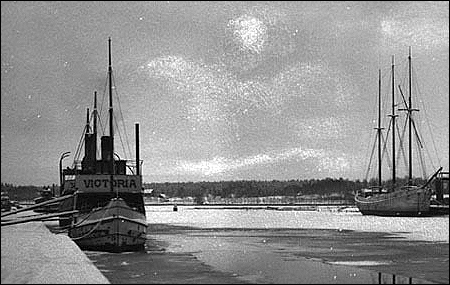 Victoria i Nyk�pings hamn, Nyk�ping ca 1915