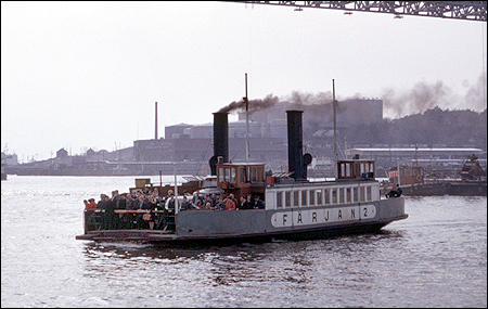 Färjan 2 på Göta Älv, Göteborg 1966-05-03