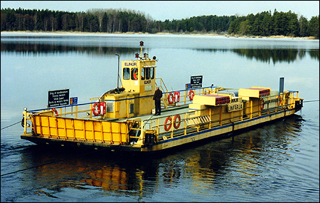 Elinor på Hasselöleden 2002-04-06