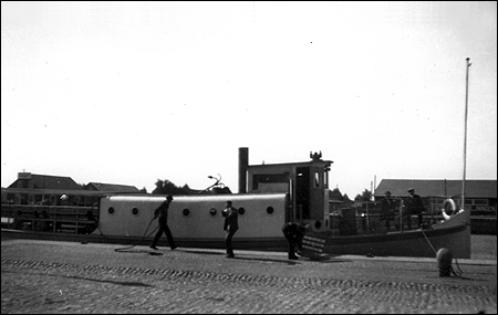 Linudden i Nyk�pings hamn ca. 1930
