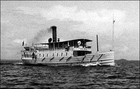 Alma på Mysingen, Haninge 1935-07-17