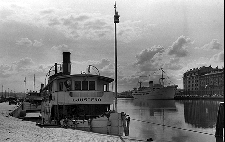Ljusterö vid Nybroviken, Stockholm 1951-05-15