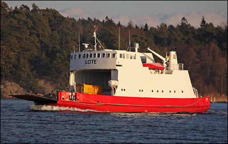 Lote vid Ekn�, Sandhamnsleden 2012-01-09
