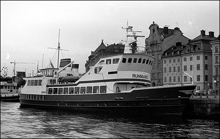 Runmarö vid Skeppsbron, Stockholm 1992-07-12