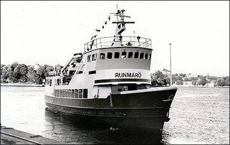Runmarö vid Skeppsbron, Stockholm 1989-09-06