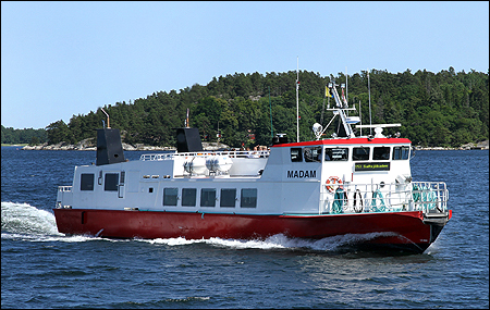 Madam vid Ladholmen, Värmdö 2013-07-06