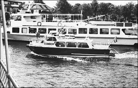 Condor i Sandhamn 1985-07-09