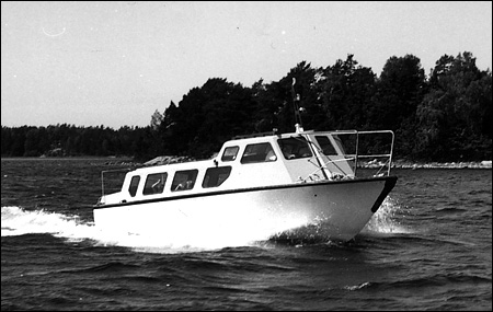 Marina före leveransen 1964