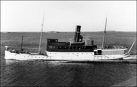 Marstrand utanf�r St�ngehuvud i slutet av 1940-talet