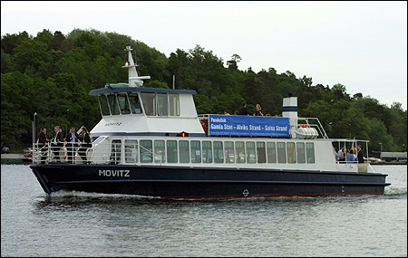 Movitz på Ulvsundasjön, Solna 2005-06-21