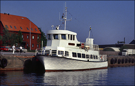 Vitaskär vid Östra kajen, Karlshamn 1993-05-22