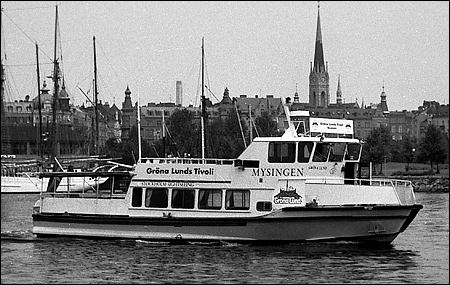 Mysingen utanför Skeppsholmen 1991-08-05