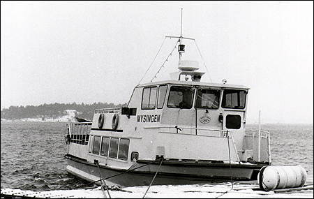 Mysingen i Dalarö 1977-12-07