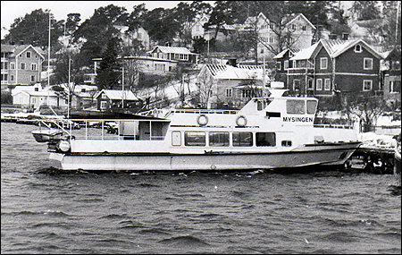 Mysingen i Dalarö 1977-12-07