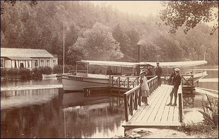 Nackan�s vid Nackan�s v�rdshus, Nacka ca 1900