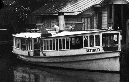 Nettraby i N�ttraby hamn ca. 1900