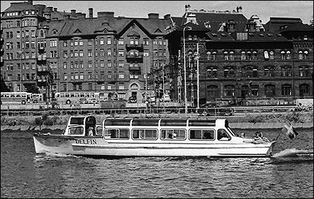 Mowitz som Delfin i Klara sjö, Stockholm 1968-06-30