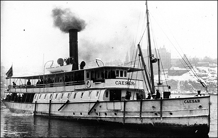 Caesar på Riddarfjärden, Stockholm 1910