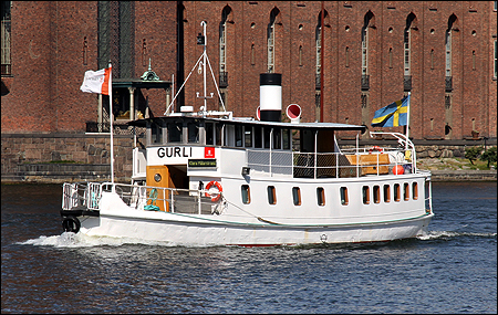Gurli p� Riddarfj�rden, Stockholm 2020-06-12