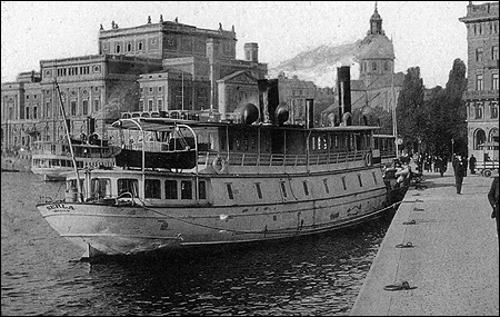 Serla vid Strömkajen, Stockholm ca. 1900