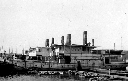 Blid� upplagd vid Finnboda varv, Nacka 1927