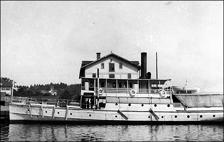 Blidö i Norrtälje hamn ca. 1910