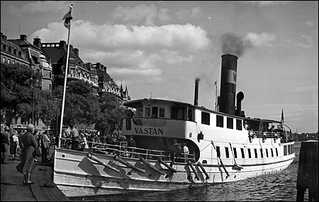 Västan vid Nybroplan, Stockholm 1950