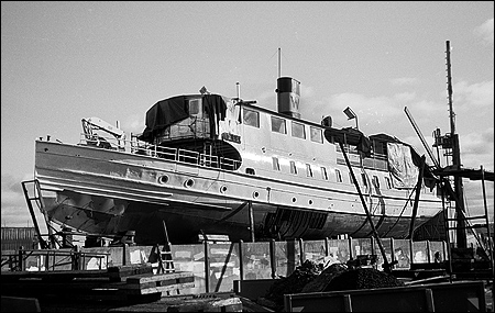 Västan på varv i Fredrikshamn, Danmark 1990-10-20