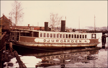 Djurgården 4 vid Djurgårdsvarvet, Stockholm 1973-03